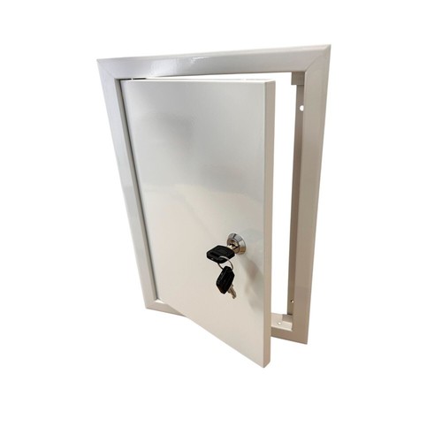 Lockable metal access panel - metal,