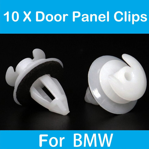 10x door panel card - panel, clips
