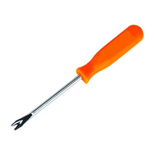Plastic trim clip removal pry - plastic,