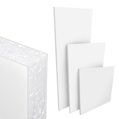 White upvc door panel foam - door,