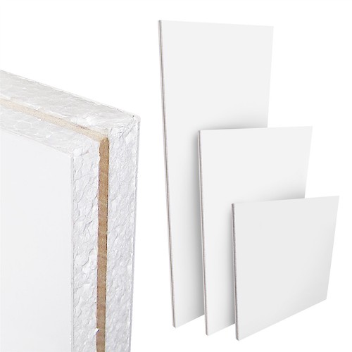 White upvc door panel - upvc, mdf
