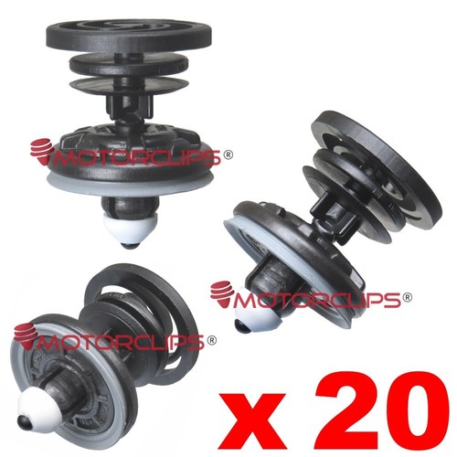 Door card trim panel clips - card,