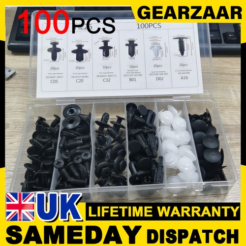 100x car body fastener - 100x,