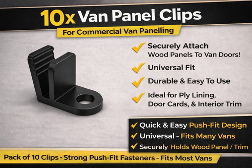 Van door panel trim - door,